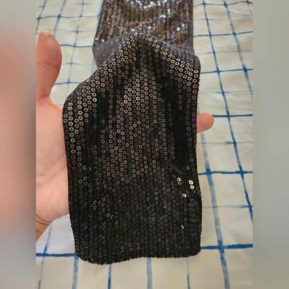 calzedonia single side Black sequins leggings - Picture 7 of 9